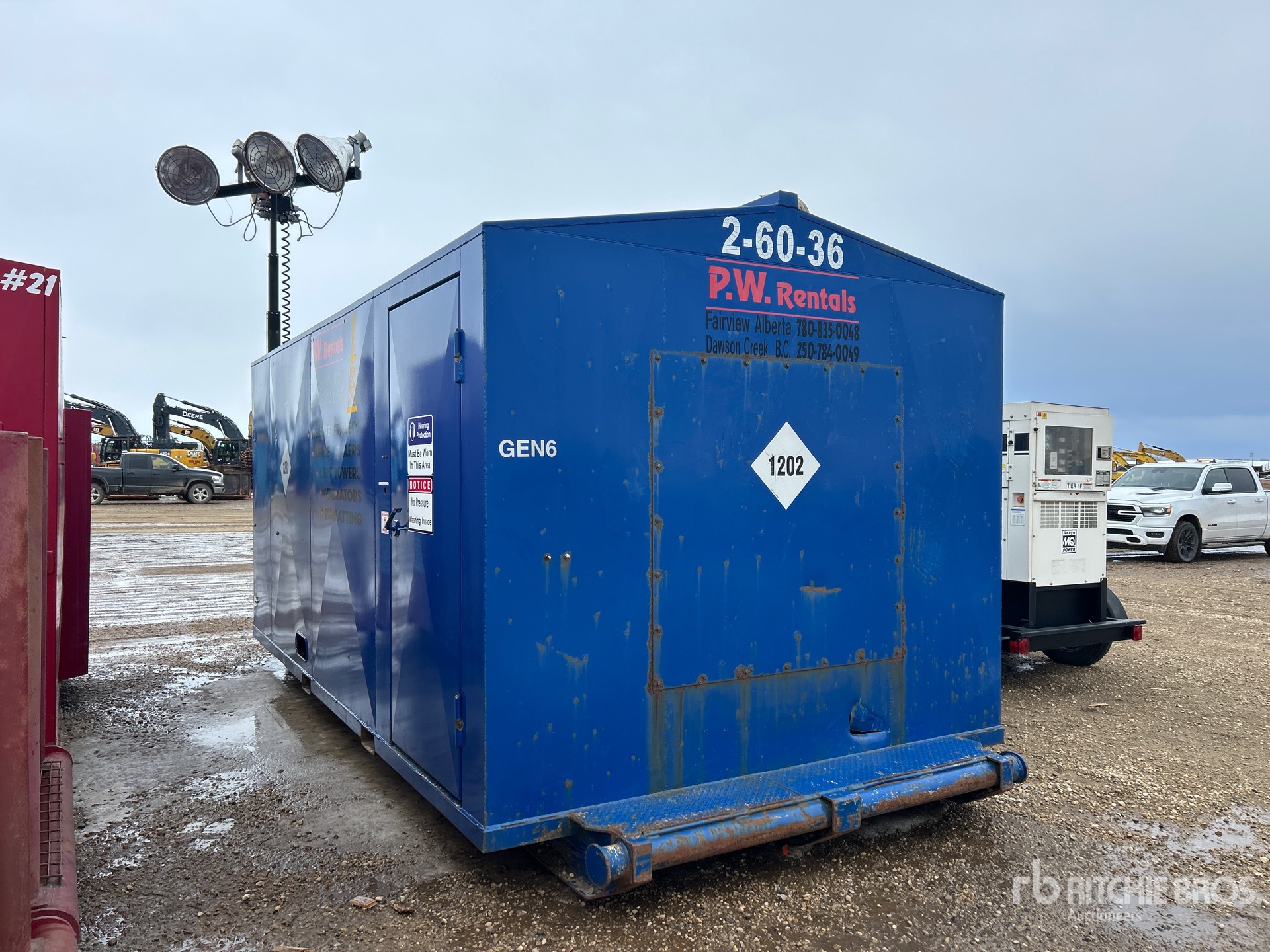 General Appearance with Picture, Left Rear Corner