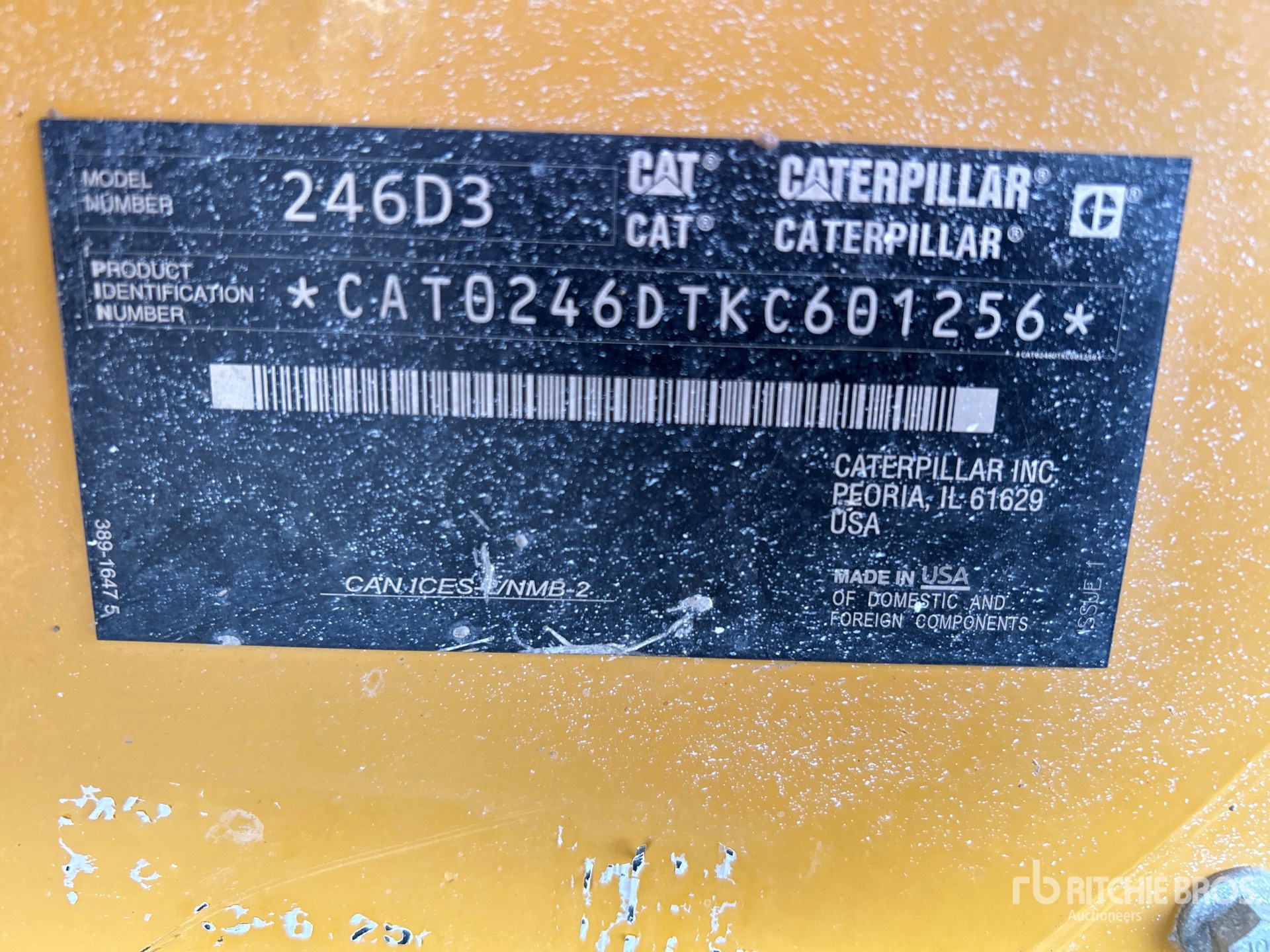 General Appearance with Seriennummer / FIN