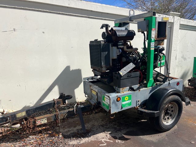 2020 Atlas Copco PAS 100 HF YD Trailer-Mounted Water Pump (Inoperable)