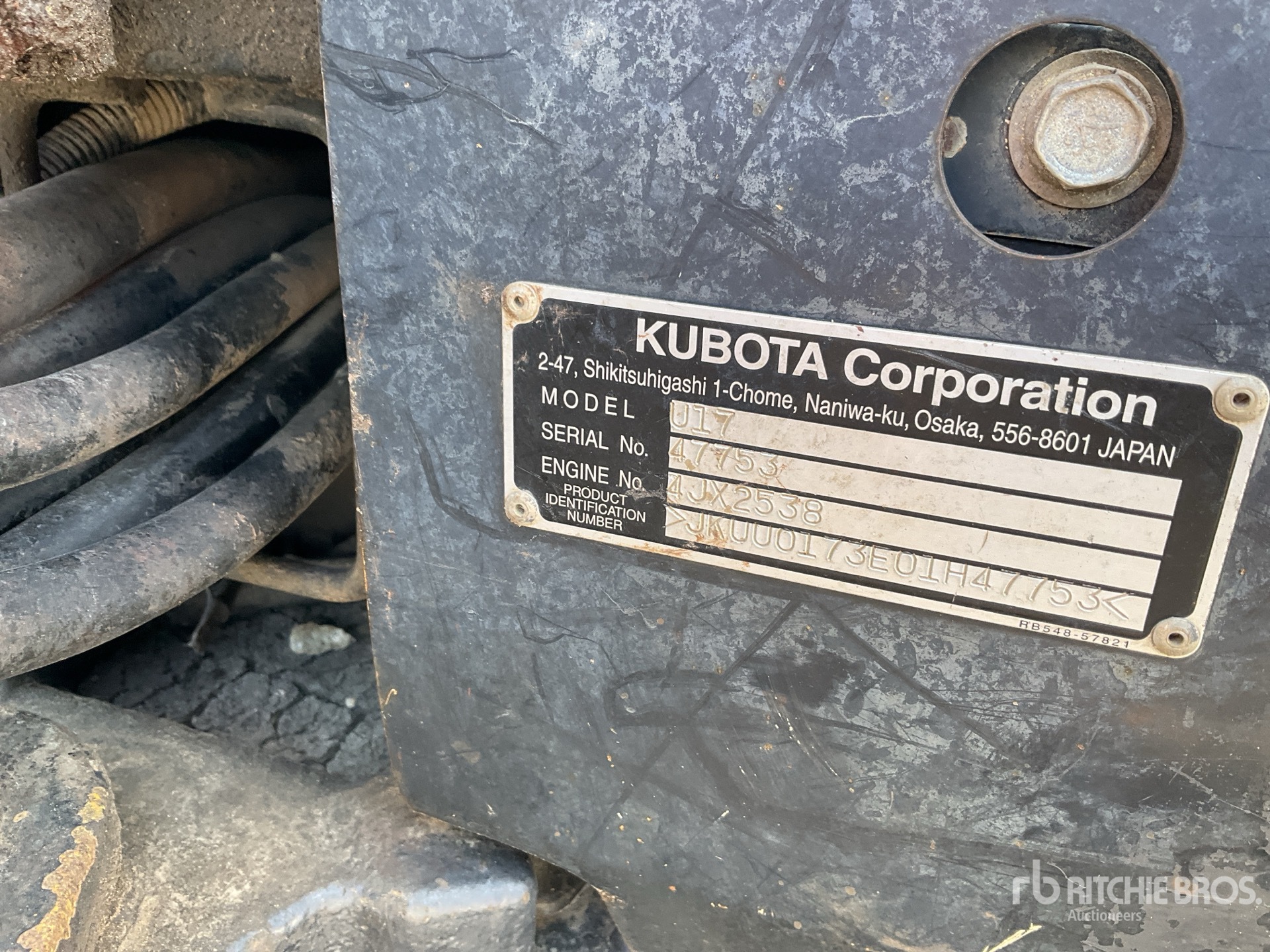 Photo of a 2019 Kubota U17