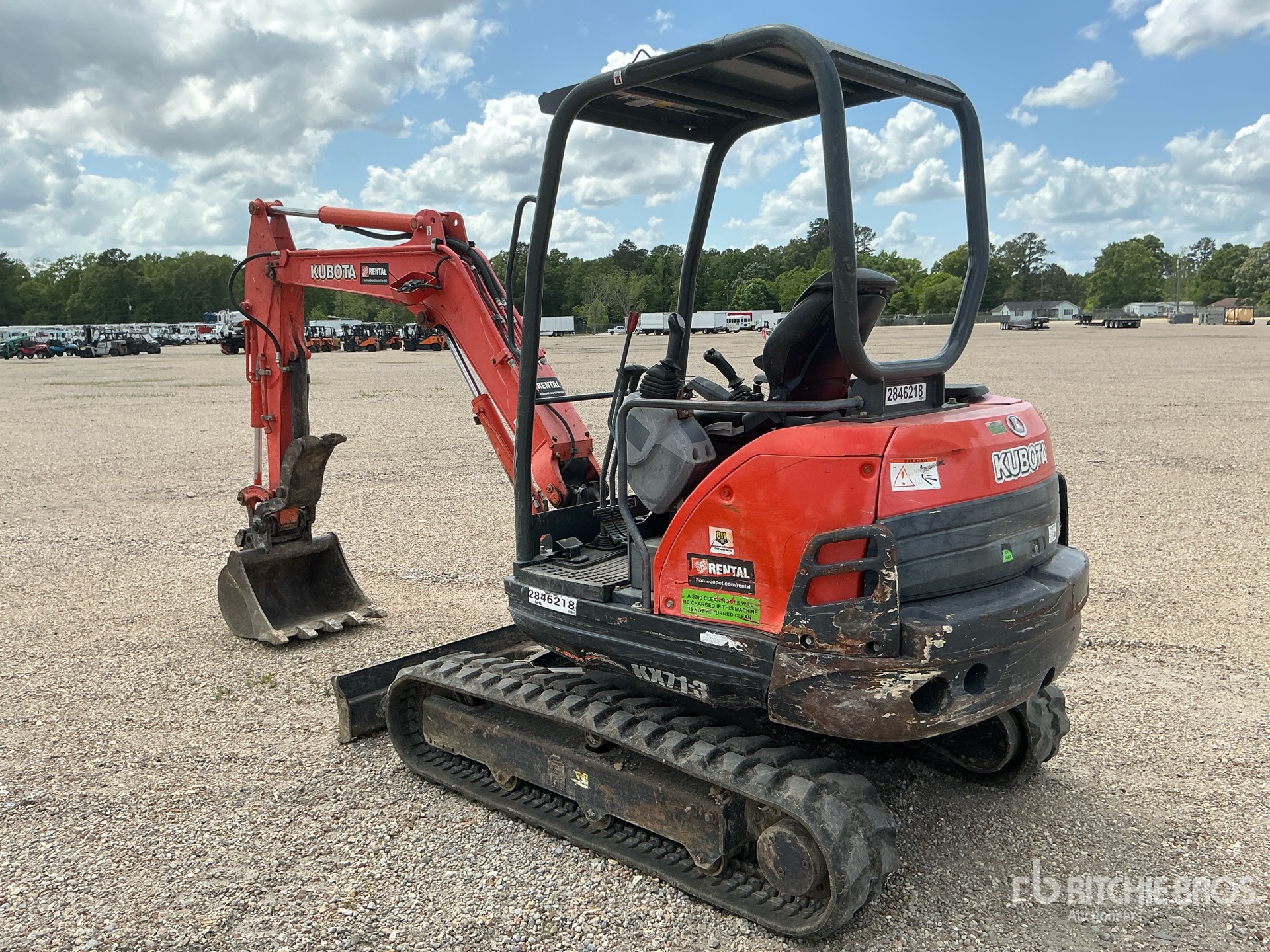 General Appearance with Picture, Left Rear Corner