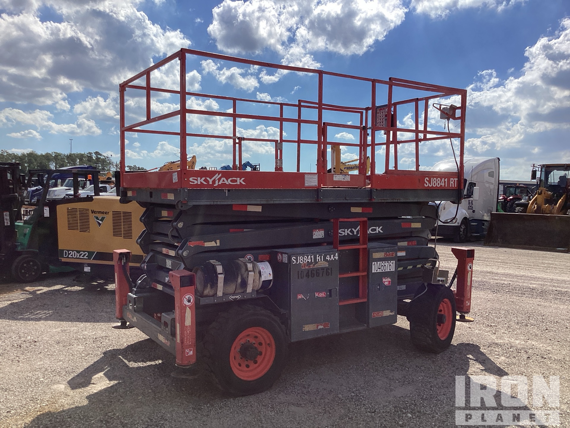 General Appearance - Scissor Lift* with Image, coin arrière droit