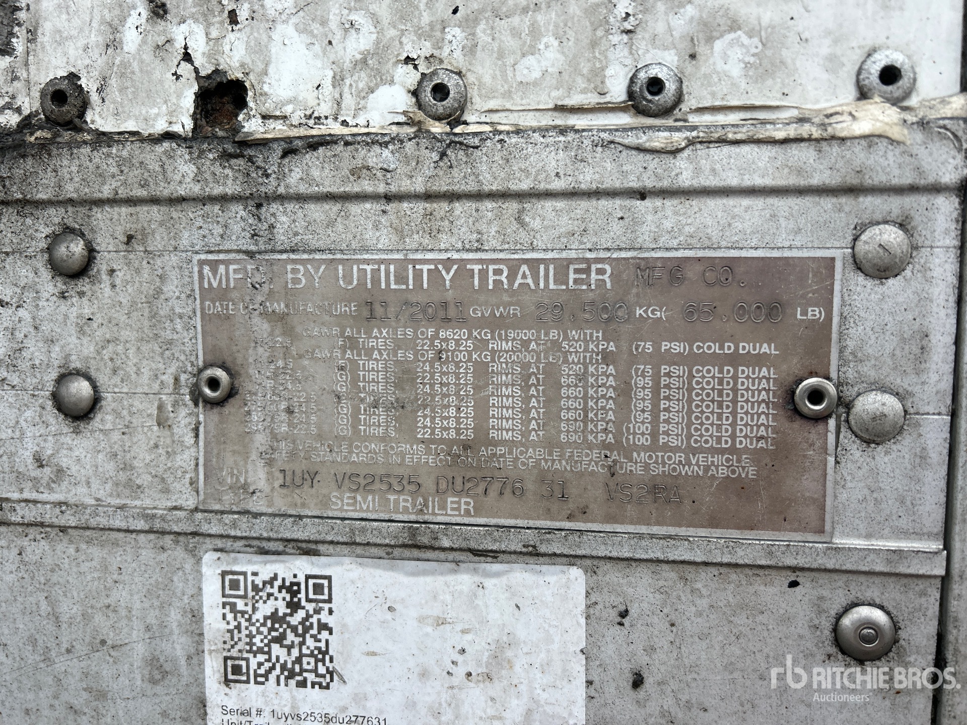 General Appearance with Seriennummer / FIN