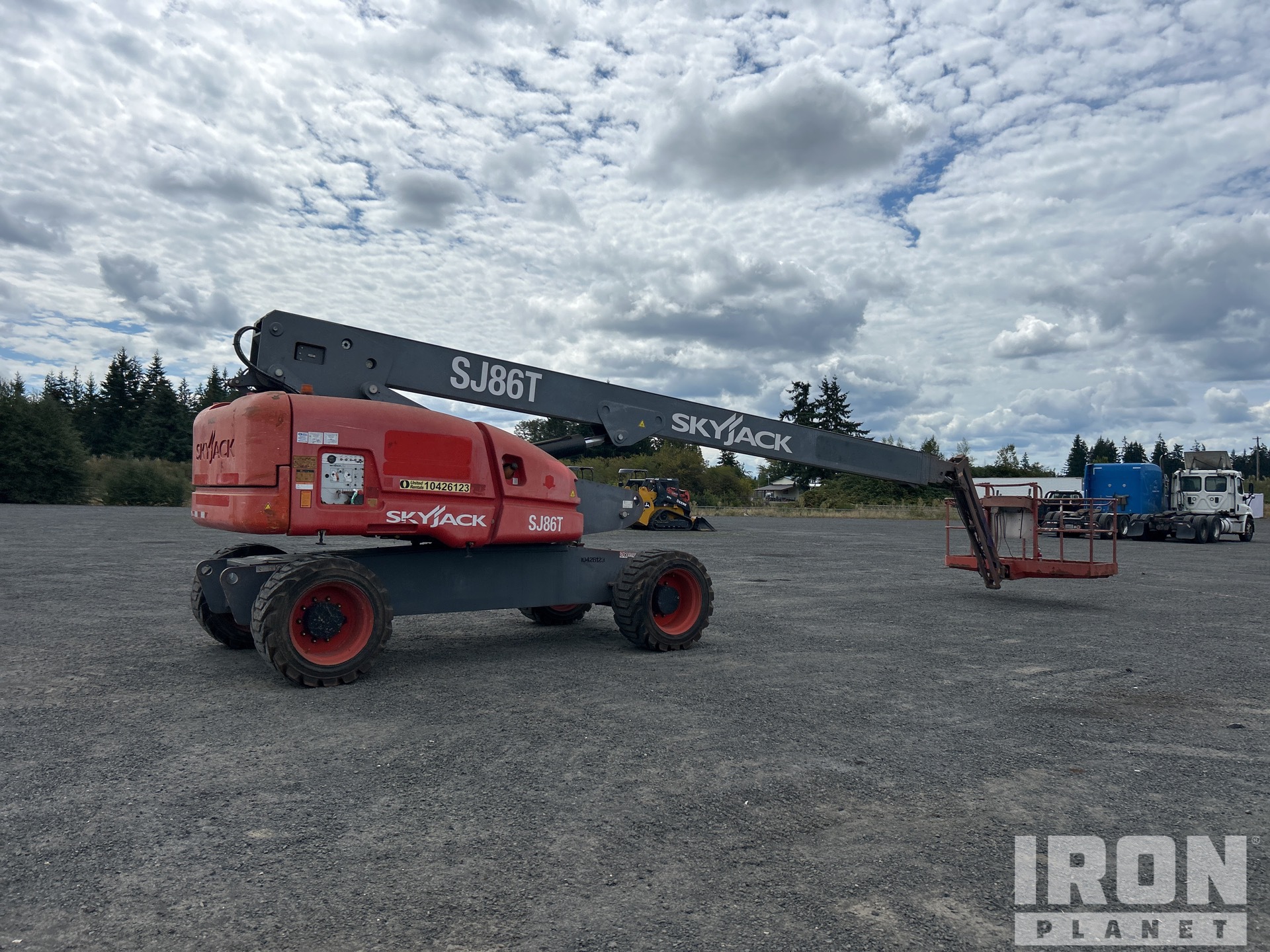 General Appearance - Boom Lift* with Image, coin arrière droit