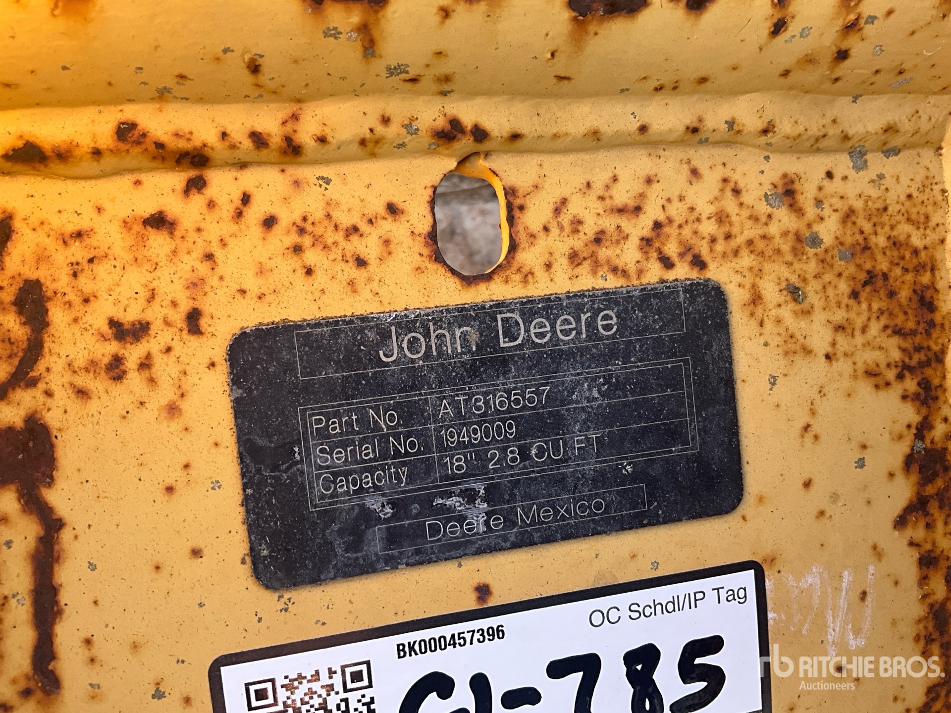 General Appearance with Numero seriale/numero d’identificazione del veicolo (VIN)