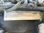 Engine with Emission Label