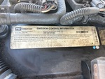 Engine with Emission Label