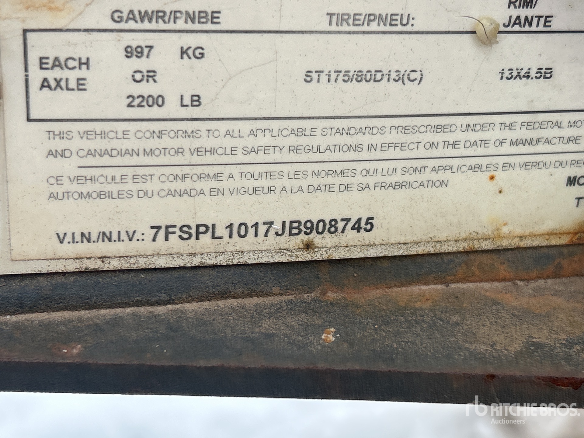 General Appearance with Seriennummer / FIN