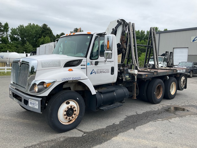 2006 IMT 12-89R 8155 lb Knuckle Boom on 2011 International 7500 Work Star 8x4 Boom Truck