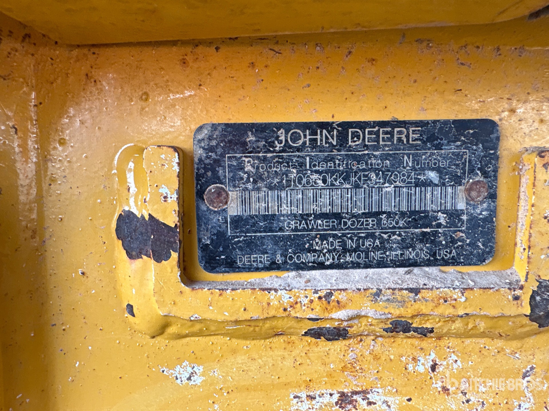 General Appearance with Numero seriale/numero d’identificazione del veicolo (VIN)