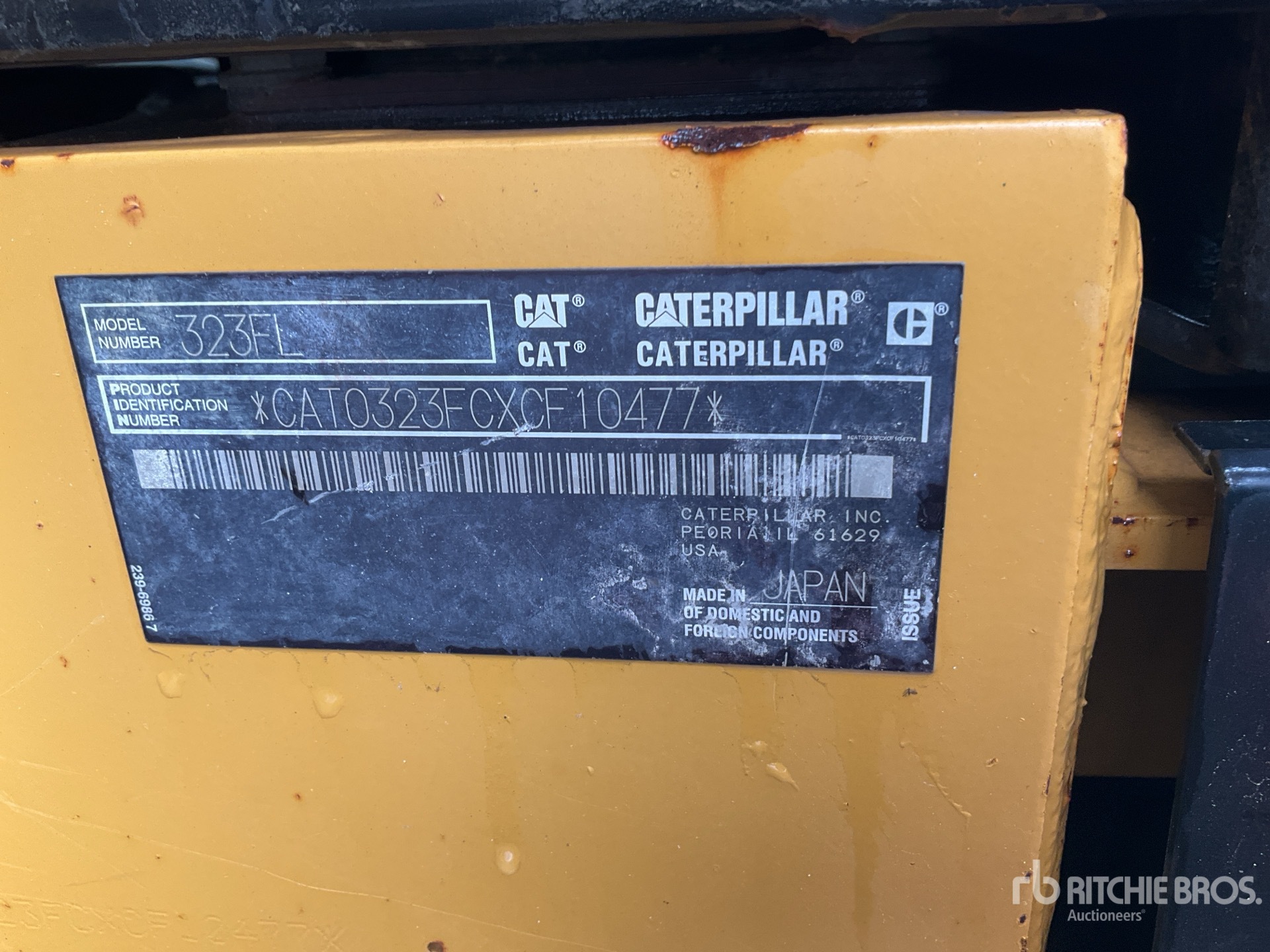 2017 Caterpillar 323F L