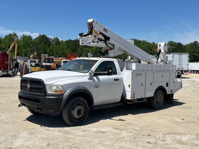 2012 Dodge Ram 5500 Altec At40m 40 Ft On 4x2 Bucket Truck