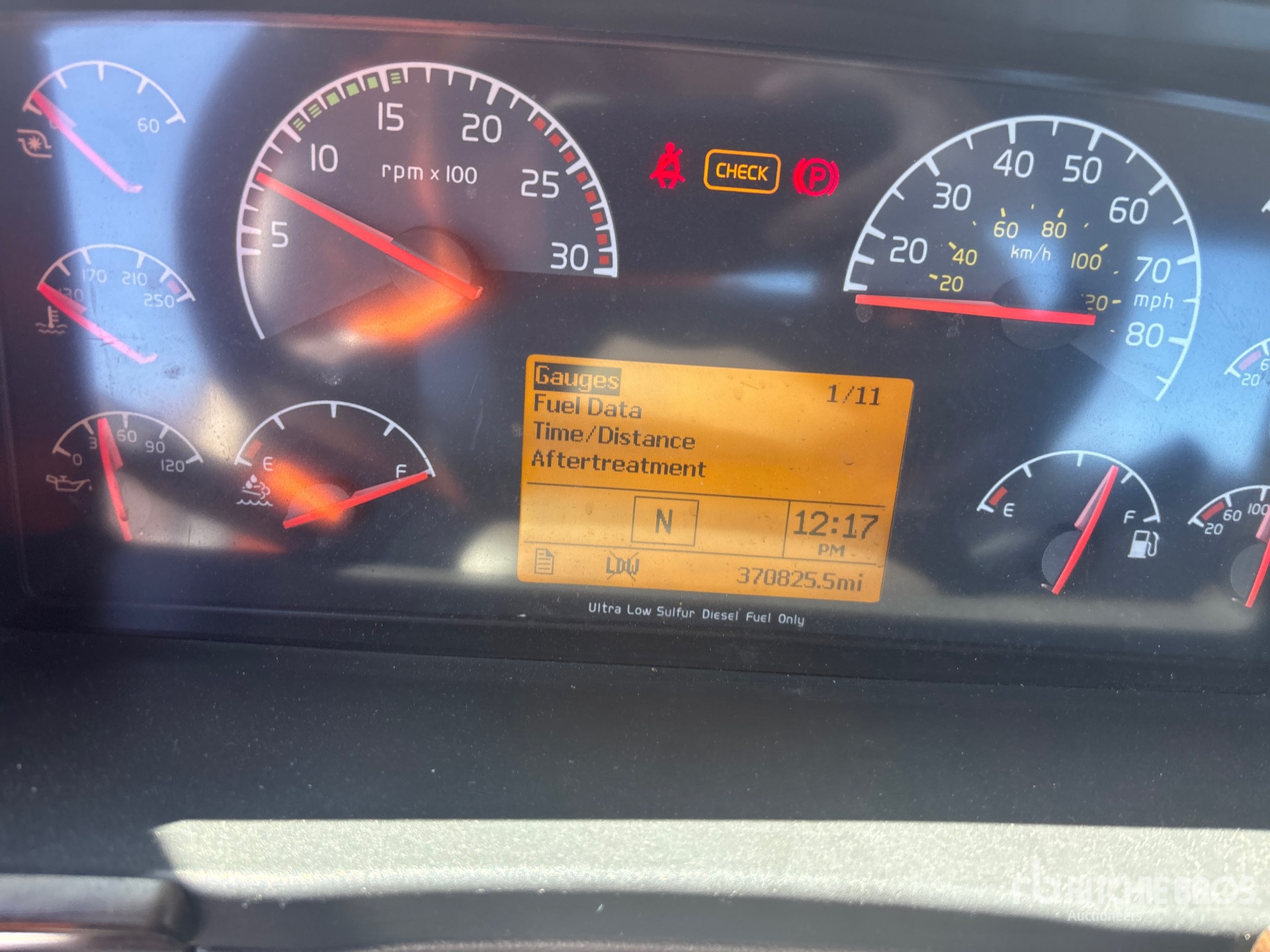 General Appearance with Hour Meter / Odometer