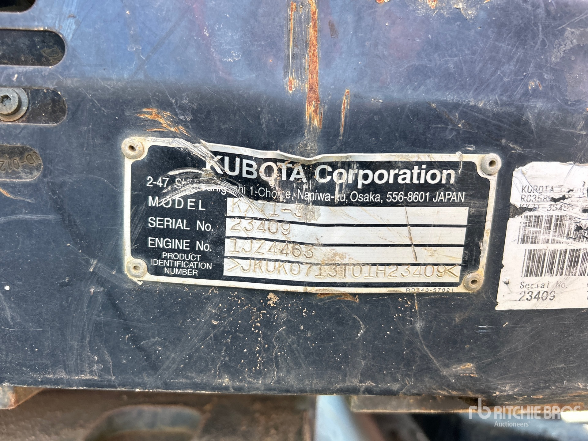 2019 Kubota KX71-3S