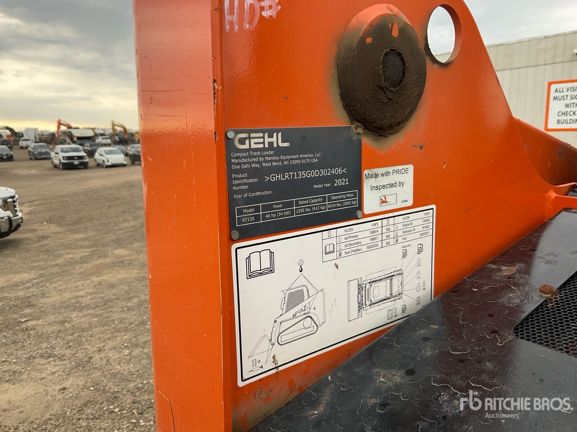 2021 Gehl RT135