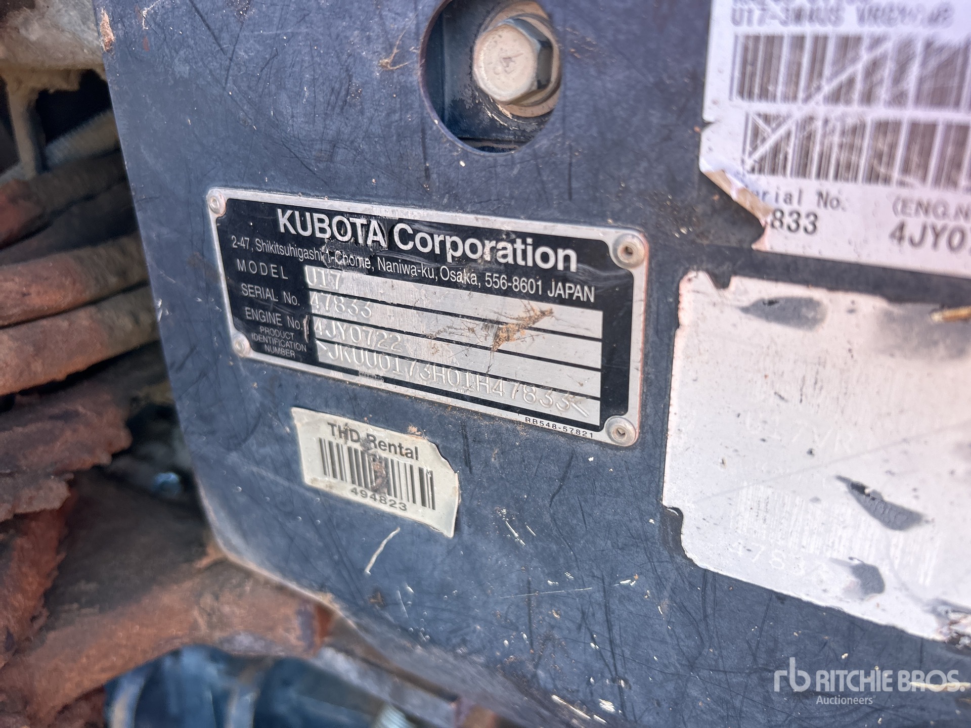 Photo of a 2019 Kubota U17