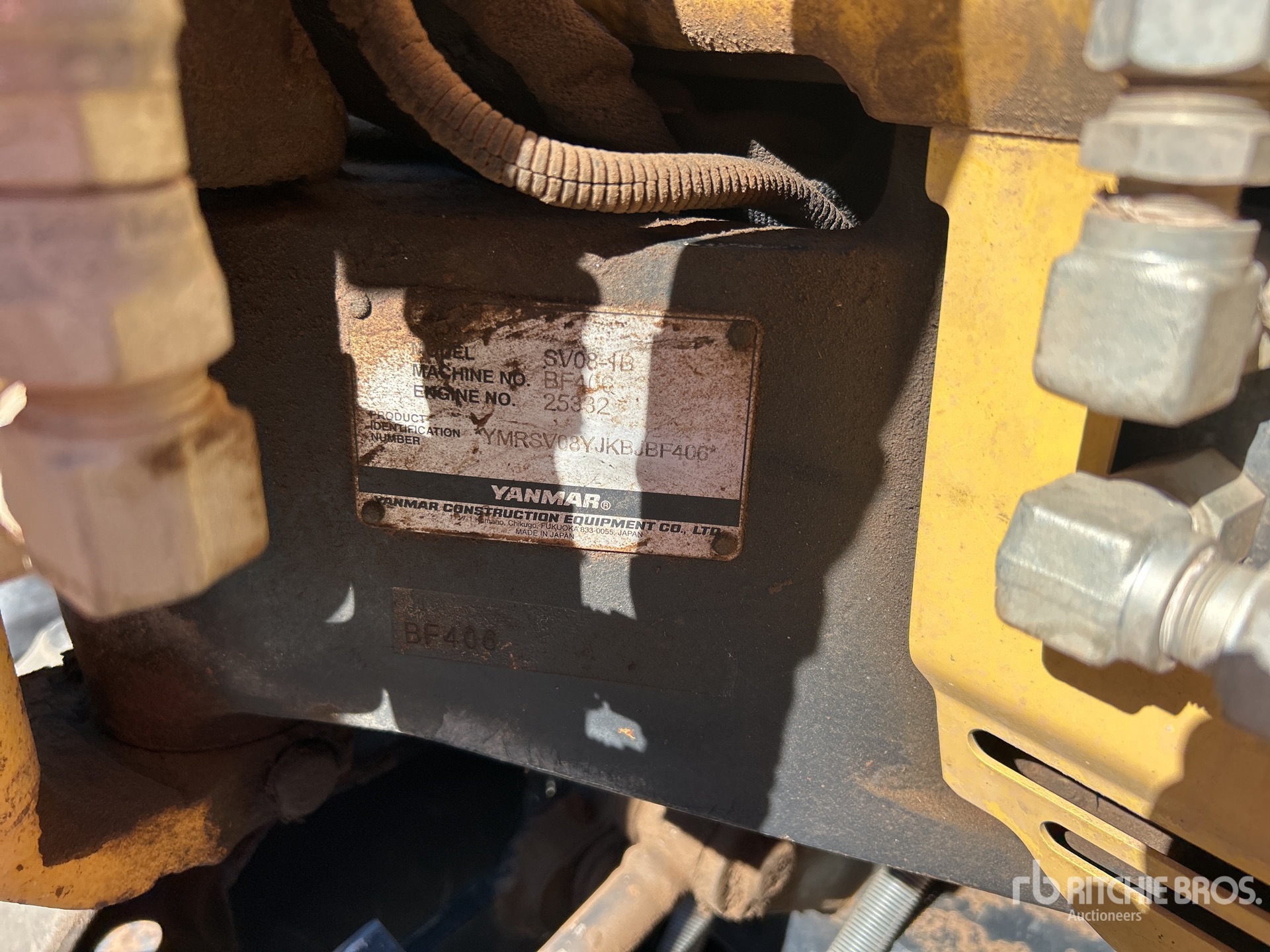 Photo of a 2019 Yanmar SV08