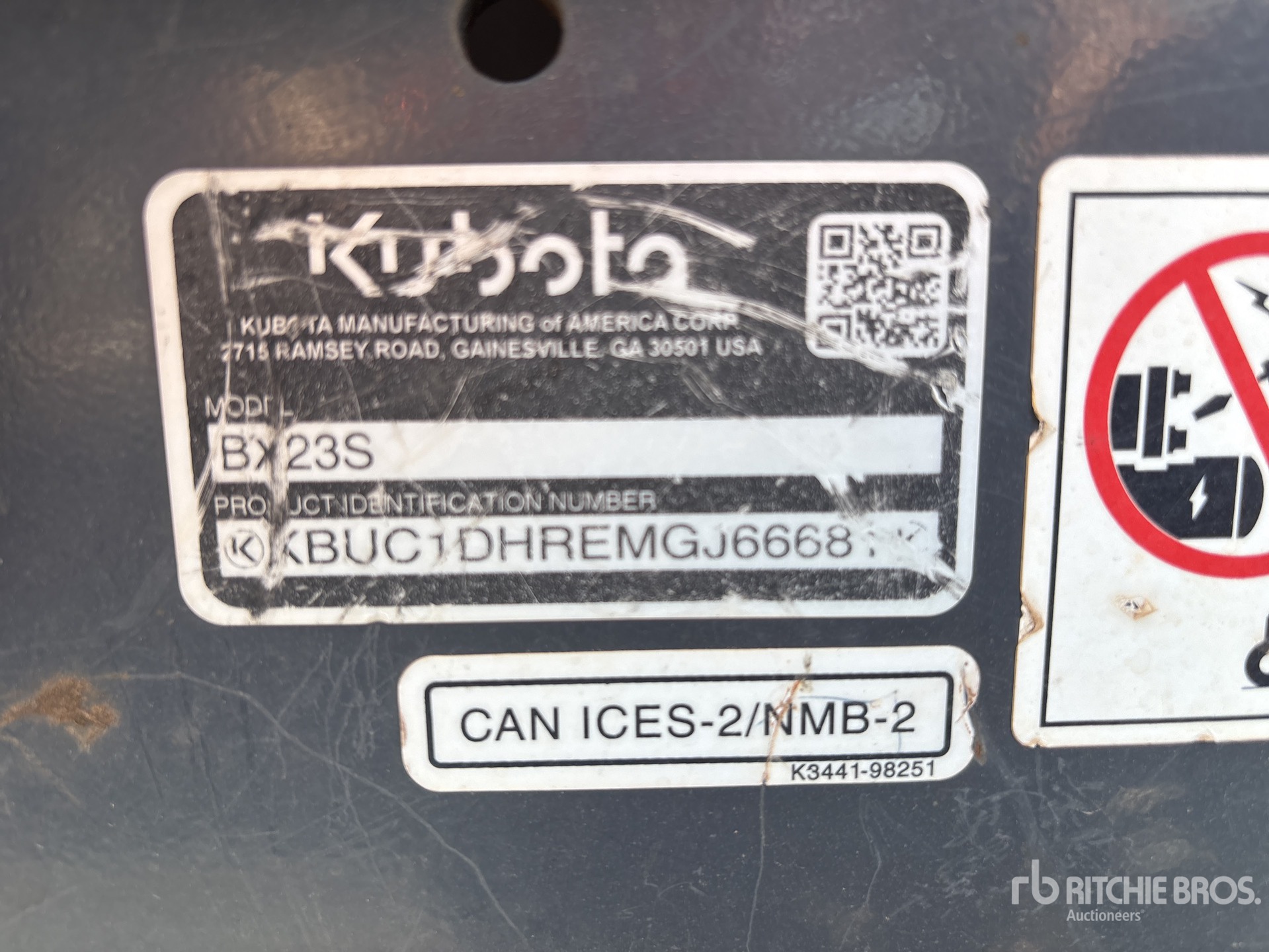 2022 Kubota BX23S