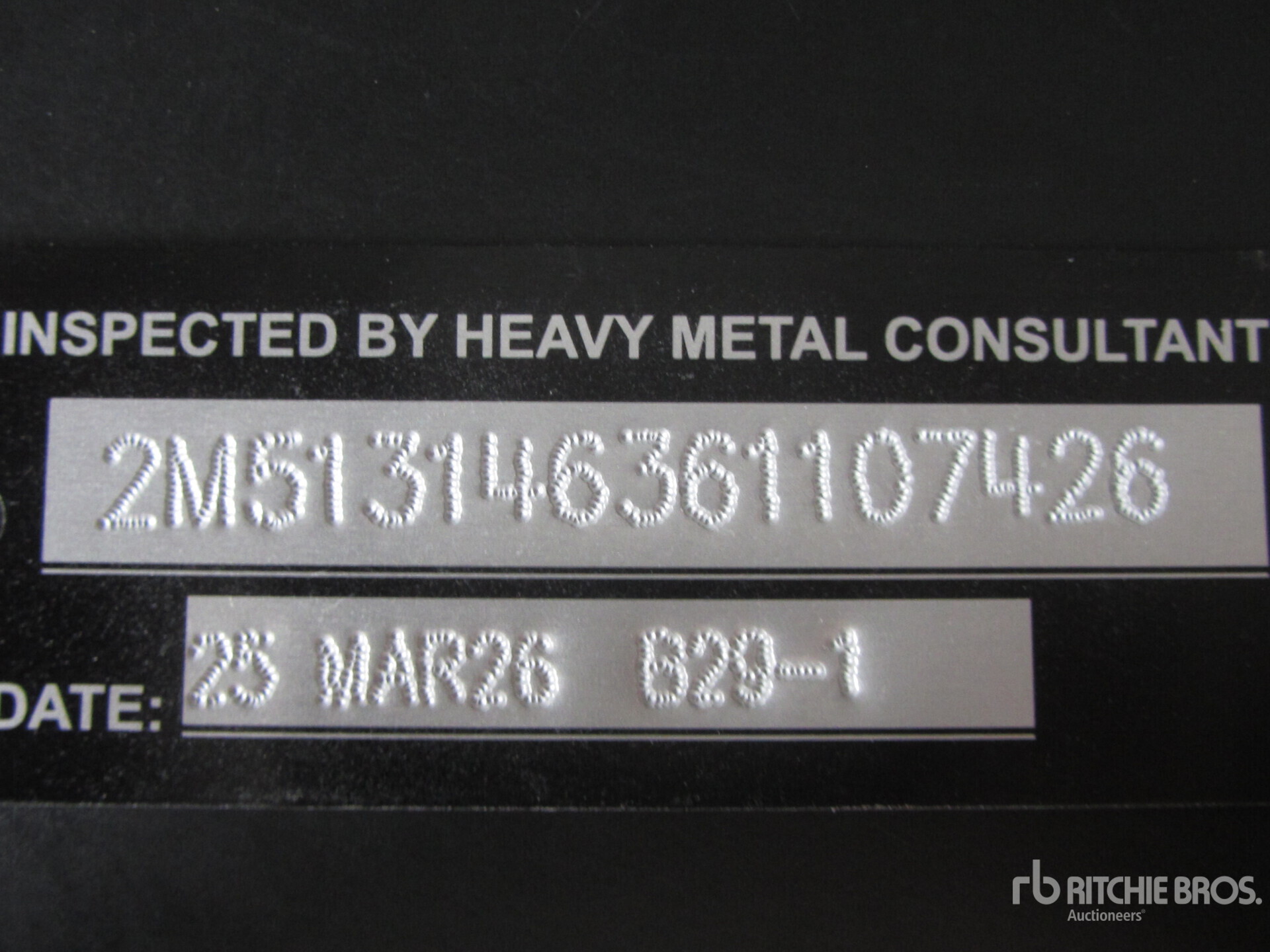 General Appearance with Seriennummer / FIN