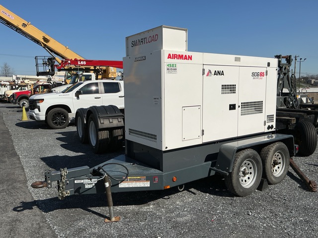 2023 Airman SDG65S-8E1 51 kW Mobile Generator Set