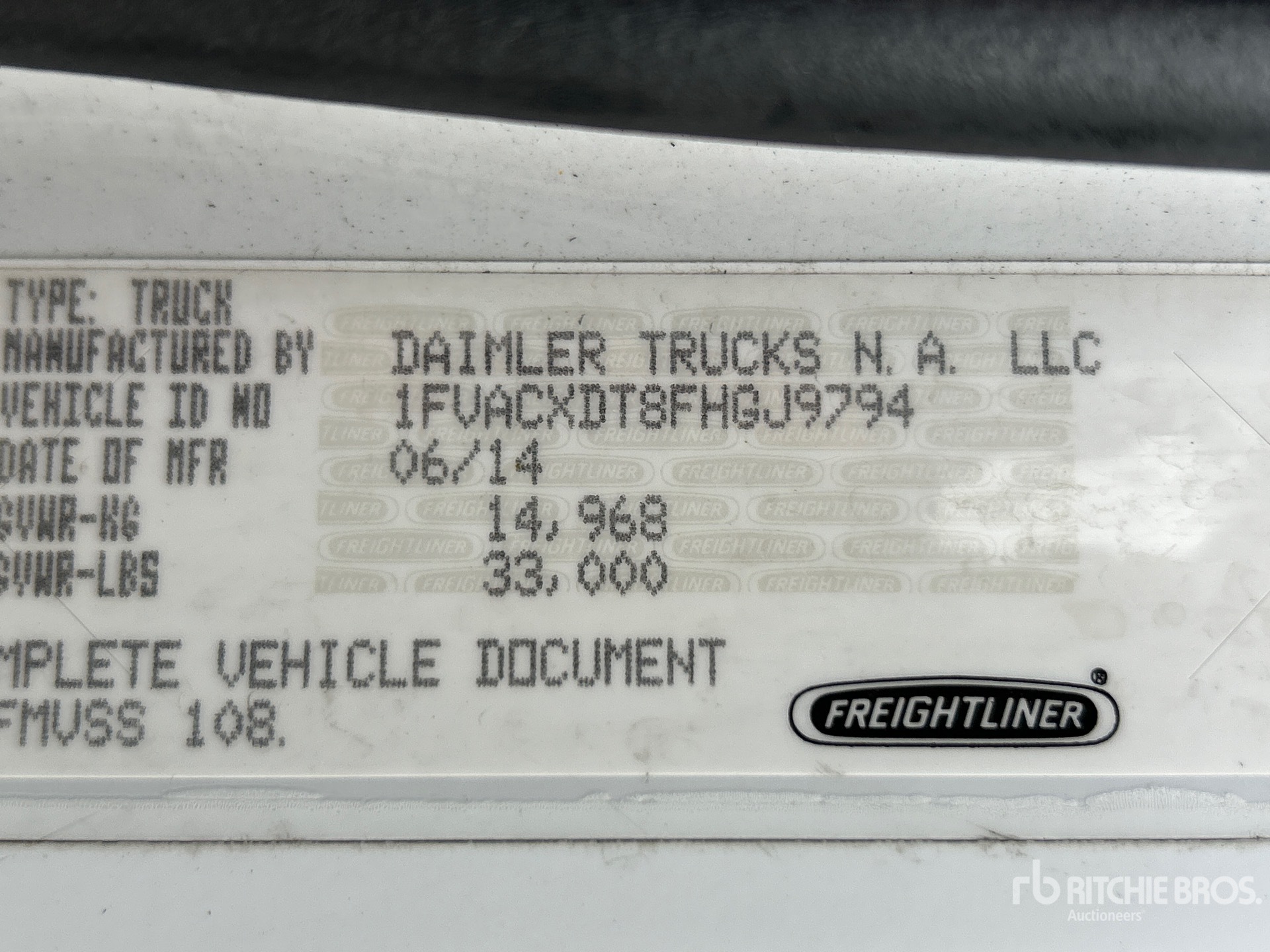 General Appearance with Seriennummer / FIN