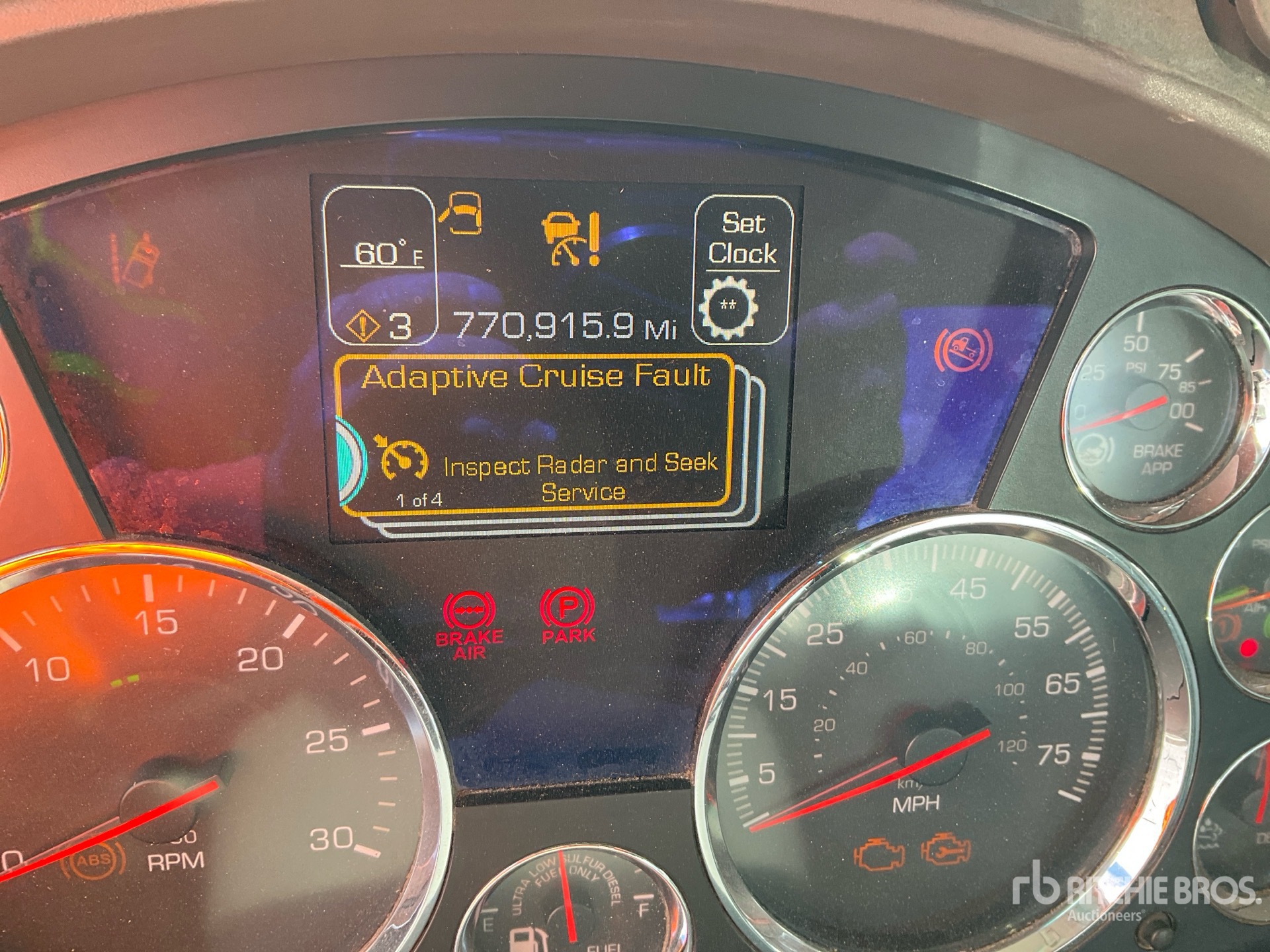 General Appearance with Hour Meter / Odometer