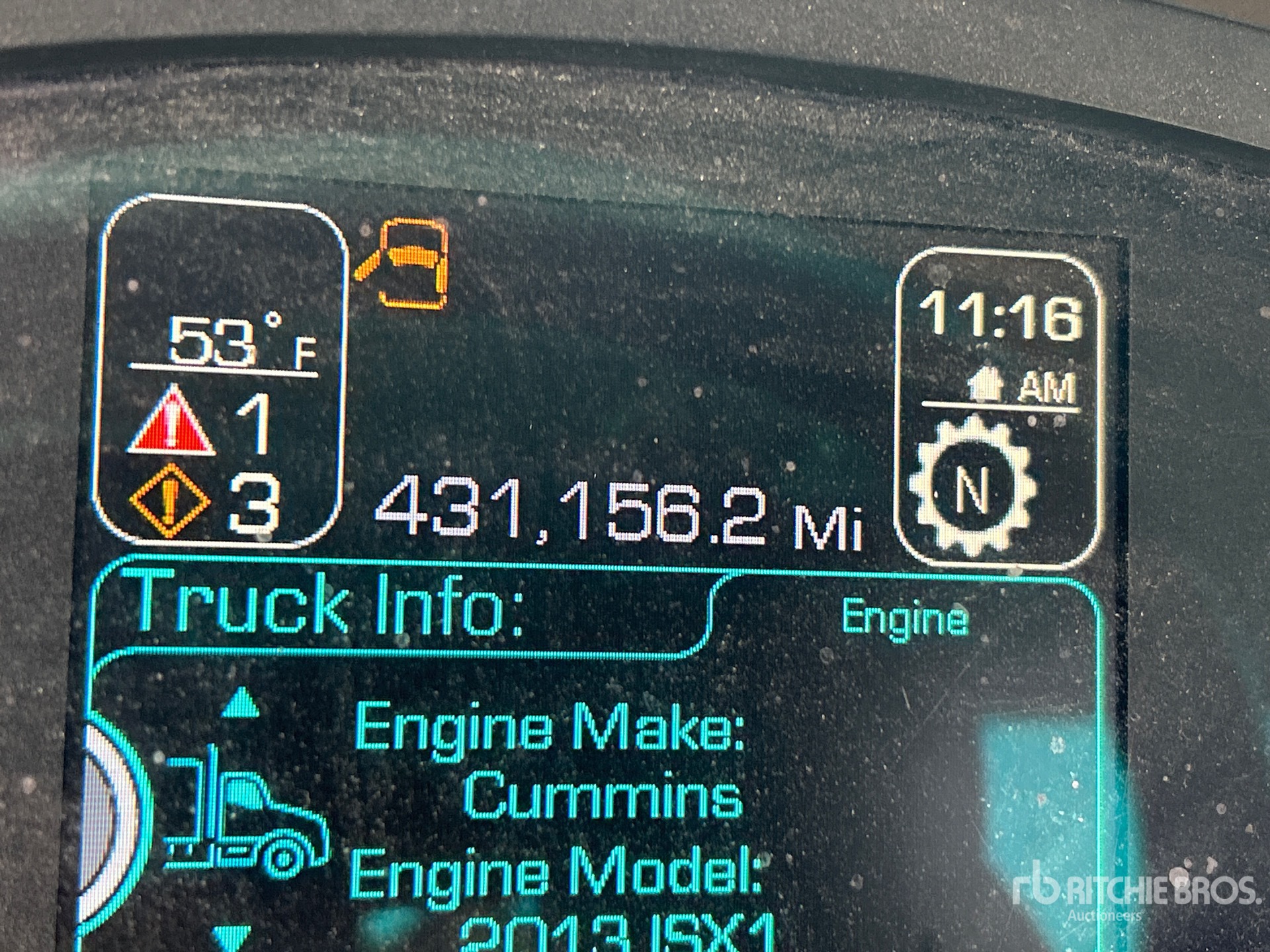 General Appearance with Hour Meter / Odometer