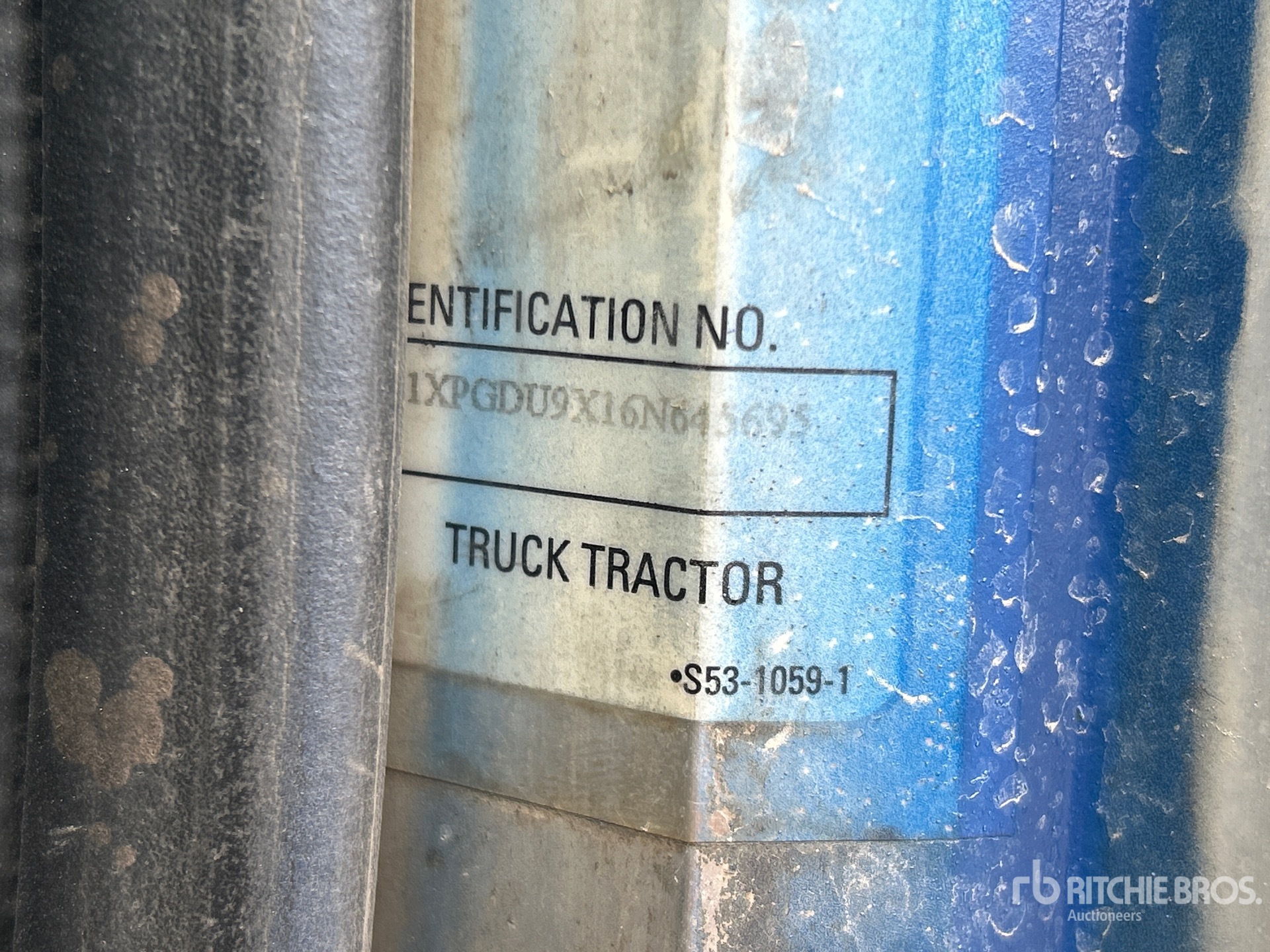 General Appearance with N.º de serie/VIN