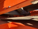 Chassis with Discharge Conveyor Rollers