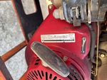 Engine with Emission Certification Label
