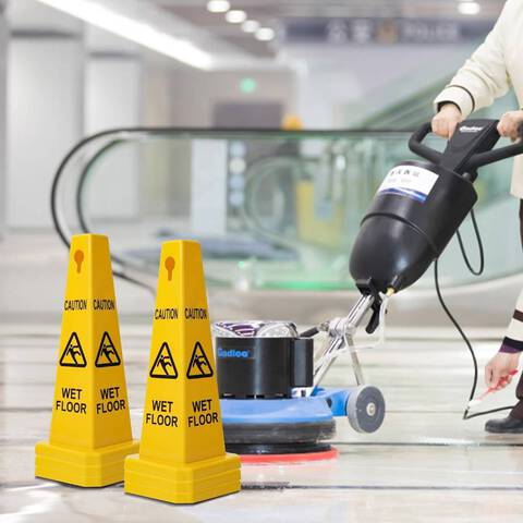 Chery TC-PP70 Wet Floor Safety Cone (100 pcs) Traffic Cones (Unused)