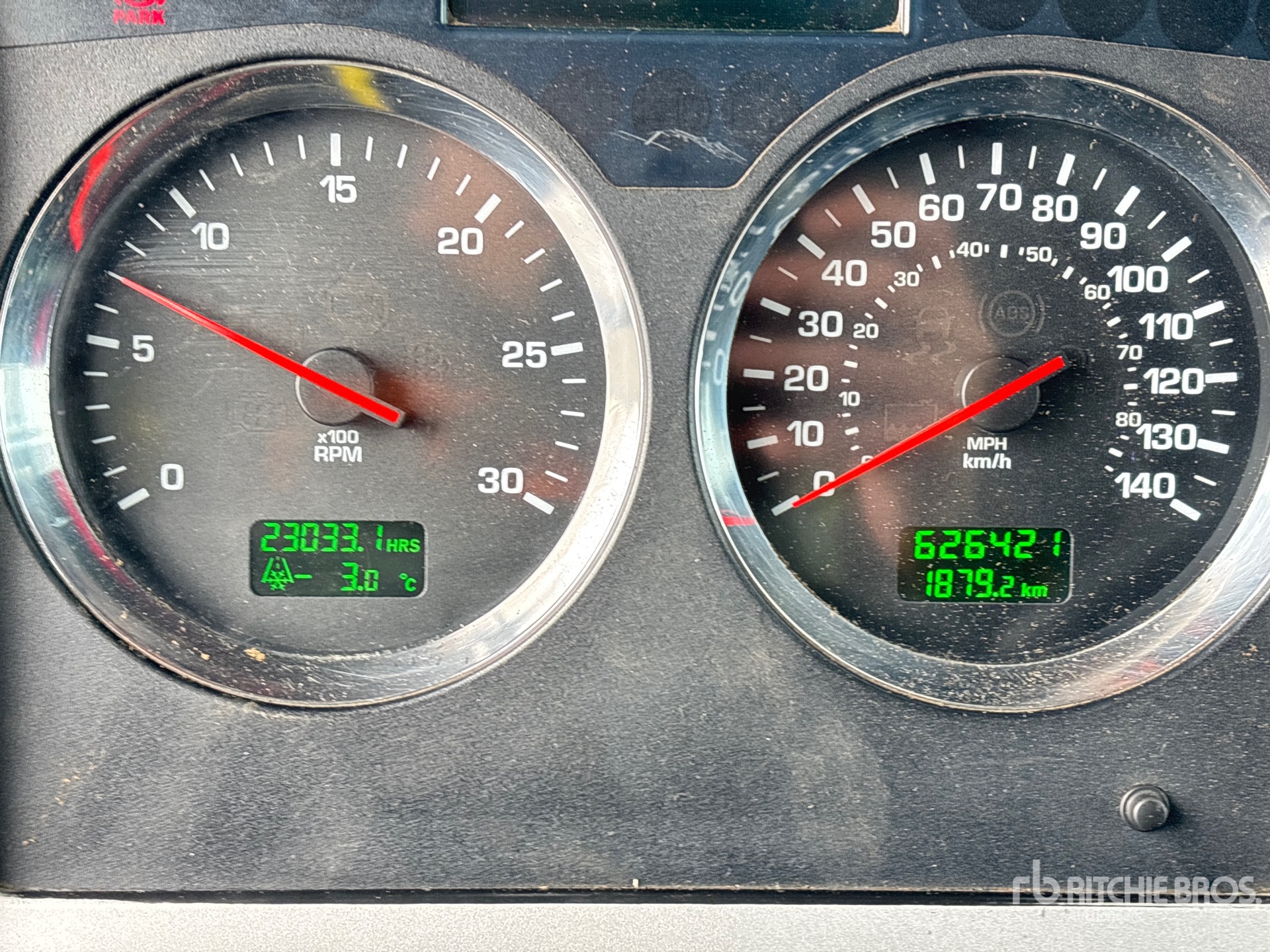 General Appearance with Hour Meter / Odometer