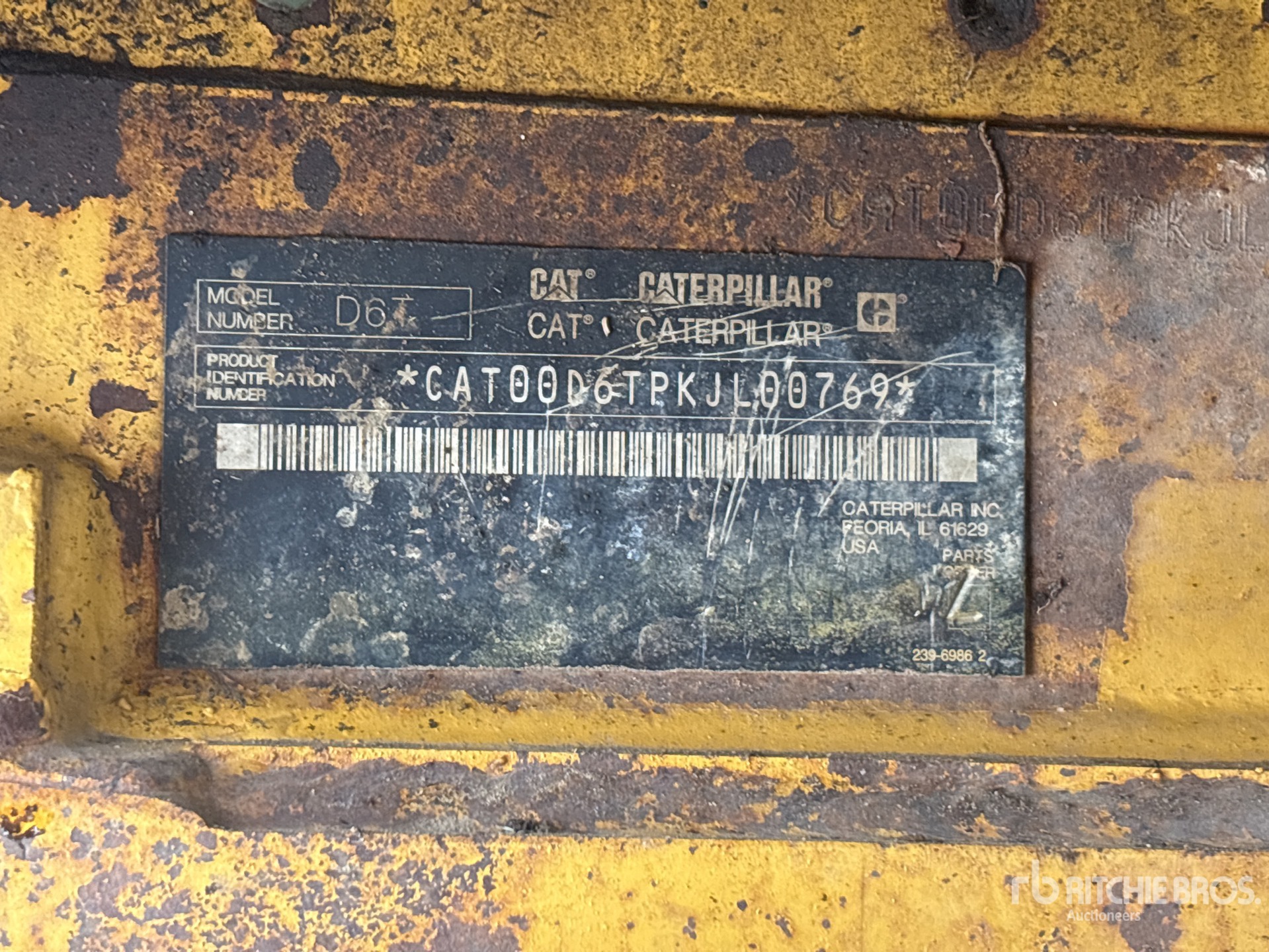 General Appearance with Numero seriale/numero d’identificazione del veicolo (VIN)