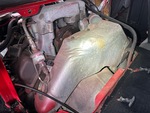 Engine with Oil Pump/Tach Drive (behind doghouse cover)