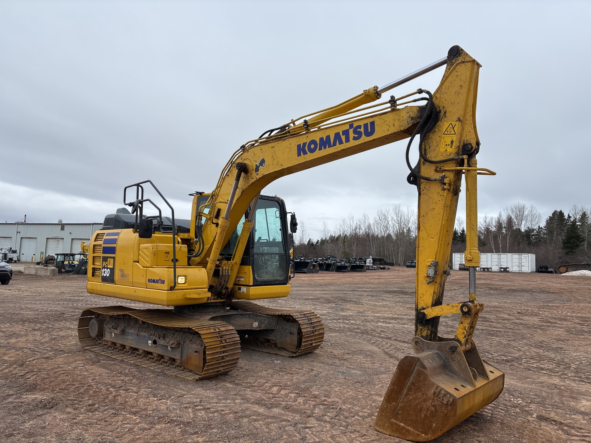 Excavator General Appearance* with Bild, Ecke vorne rechts