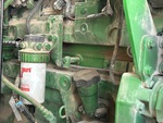 Upper Engine with Fuel Leaks