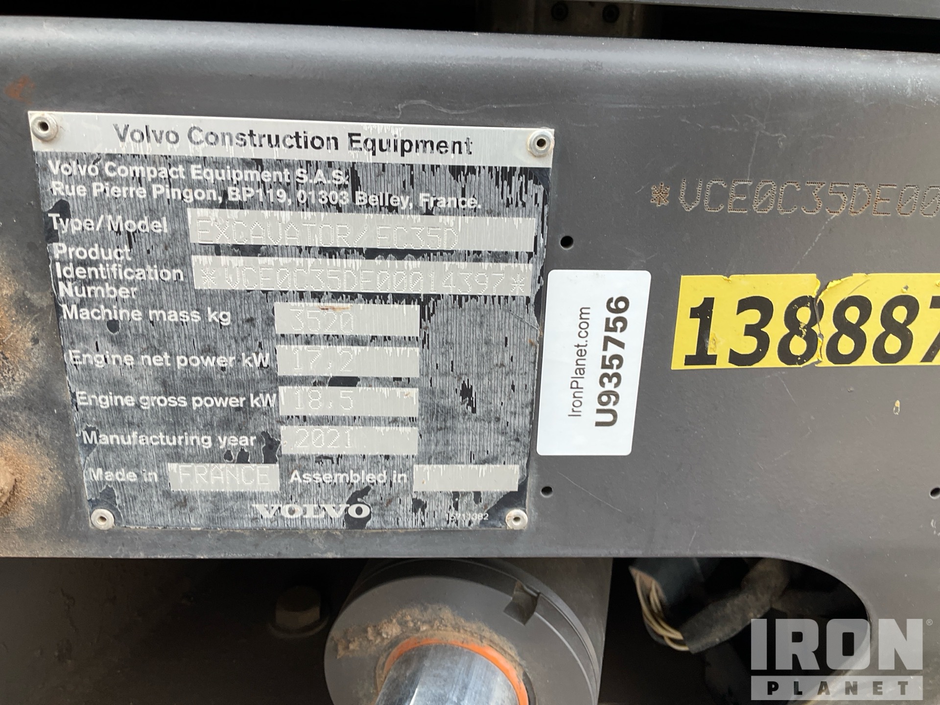 2021 Volvo EC35D