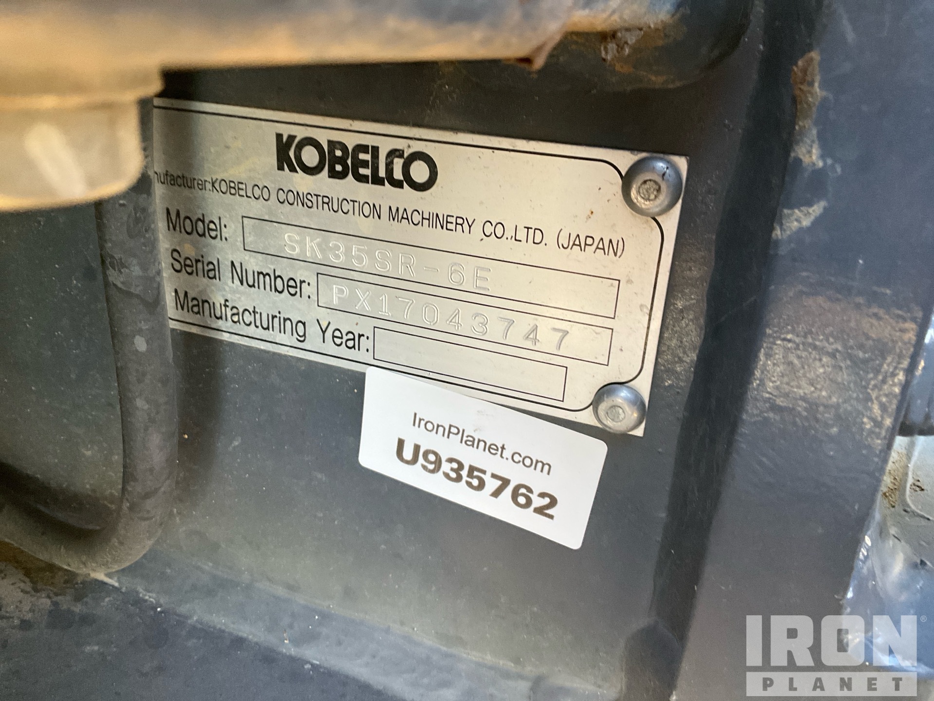 2022 Kobelco SK35SR-6E