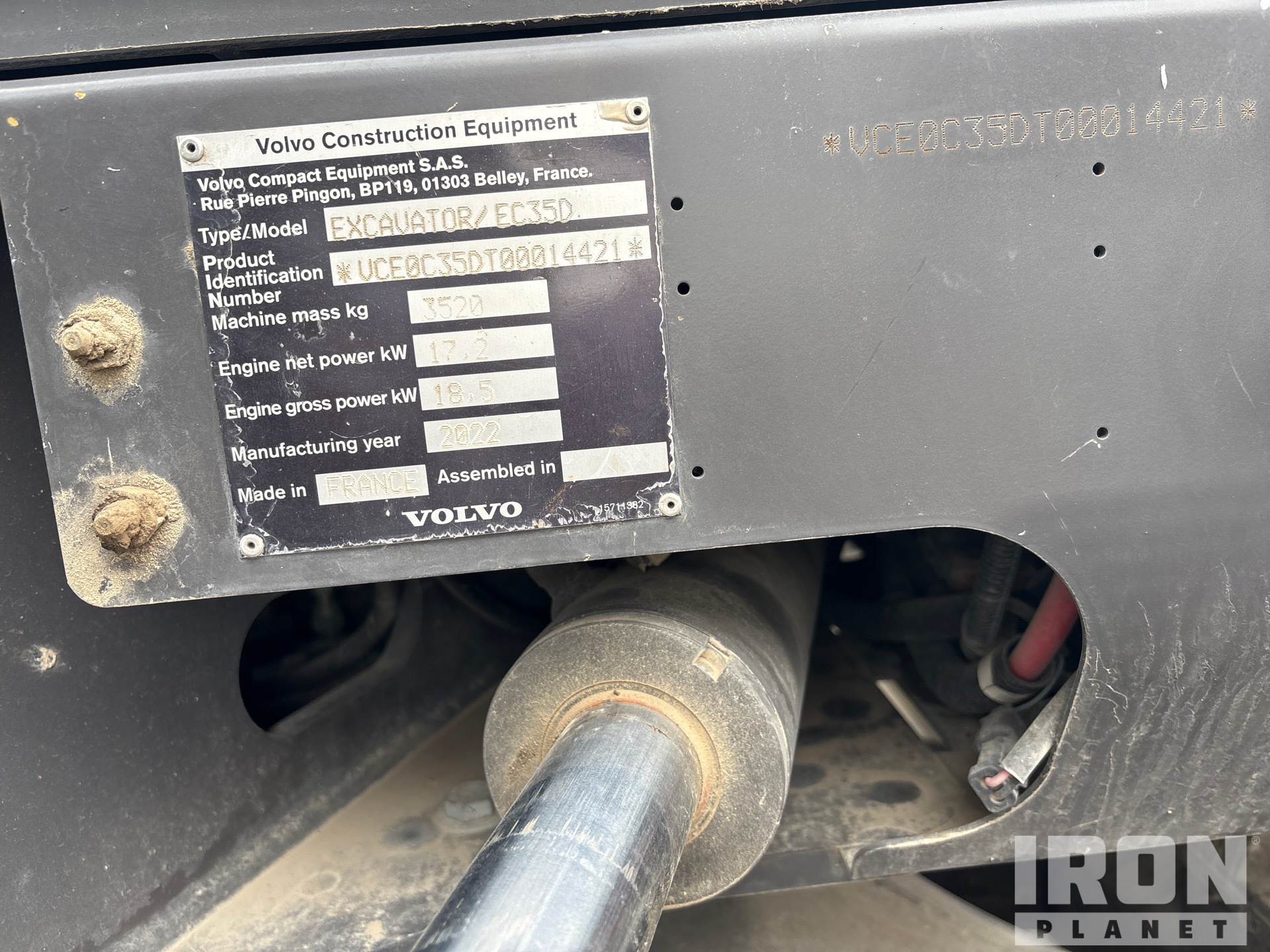 2022 Volvo EC35D