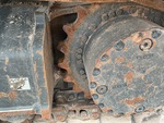 Undercarriage with Left Sprocket