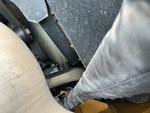 Engine with A/C Compressor