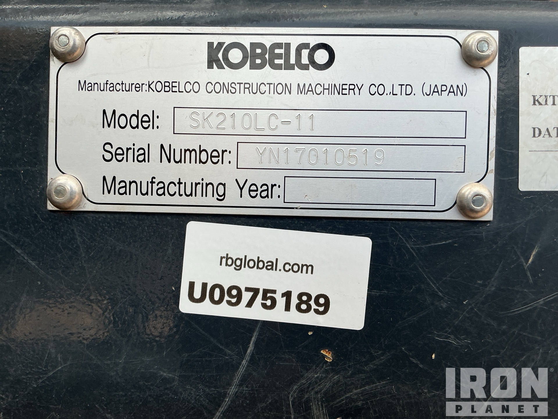2022 Kobelco SK210LC-11