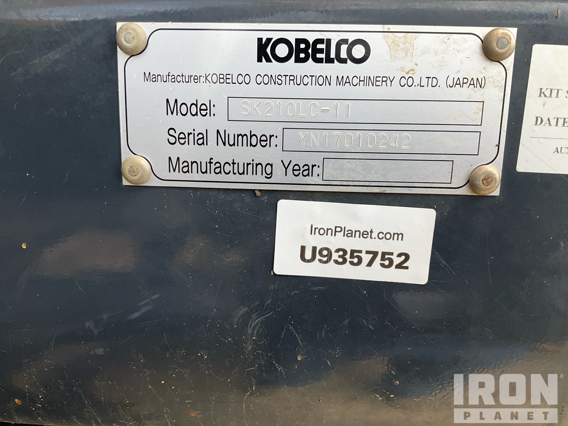 2022 Kobelco SK210LC-11