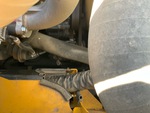 Engine with A/C Compressor