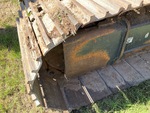 Undercarriage with Left Track Tensioner