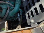 Engine with A/C Compressor