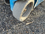 Chassis with Left Rear Tire