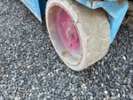 Chasis with Left Rear Tire