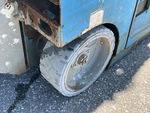 Chassis with Right Rear Tire