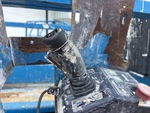 Control Station Upper with Interruptor de Pie de Control de Seguridad